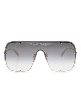 推荐ALEXANDER MCQUEEN Pilot-Frame Sunglasses Gold商品