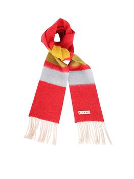 Marni | Marni Horizontal-Stripe Logo Patch Scarf商品图片,8.6折
