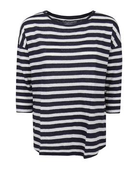 MAJESTIC FILATURES, MAJESTIC FILATURES | Col Bateau T-shirt 3/4 Sleeve商品图片 7.6折