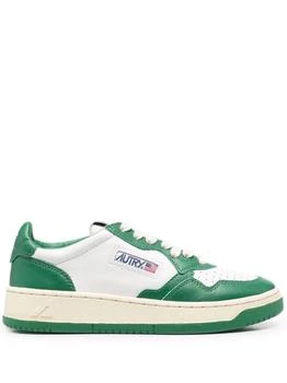 推荐AUTRY WOMEN MEDALIST LOW LEATHER SNEAKERS商品