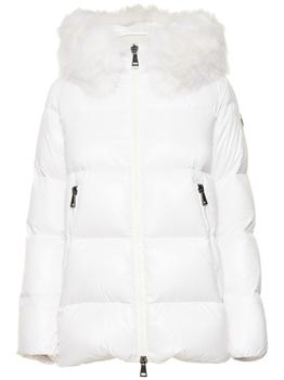 moncler羽绒服女, Moncler | Laiche Nylon Laque Down Jacket商品图片 