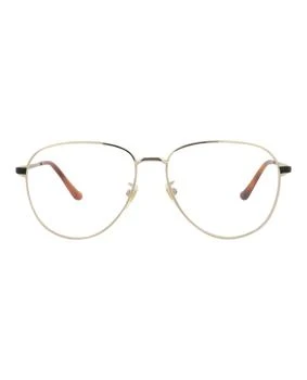 Gucci | Aviator-Frame Metal Optical Frames,商家Maison Beyond,价格¥902