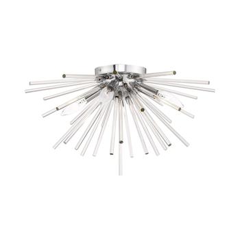 商品Livex Lighting | Four Light Polished Chrome Ceiling Mount,商家Lord & Taylor,价格¥2283图片