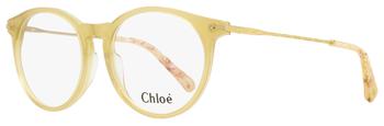 推荐Chloe Women's Oval Eyeglasses CE2735 279 Sand 52mm商品