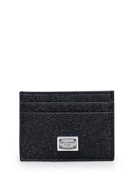 Dolce & Gabbana | DOLCE & GABBANA Leather Card Holder,商家Baltini,价格¥2684