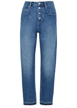 推荐Belden blue straight-leg jeans商品