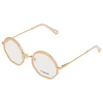 product Chloe Ladies Pink Round Eyeglass Frames CE2143 601 50 image