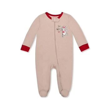 Disney | Baby Boys Winnie The Pooh Holiday Long Sleeve Coverall 