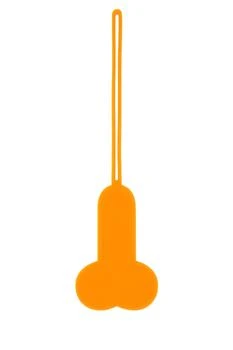 JW Anderson | Orange rubber Penis key ring,商家G&B Negozionline,价格¥865