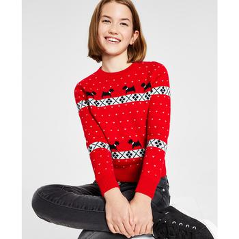商品Charter Club | Big Girls Walking Scottie Holiday Sweater, Created for Macy's,商家Macy's,价格¥118图片