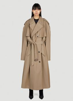 商品Balenciaga | Oversized Trench Coat in Beige,商家LN-CC,价格¥29639图片