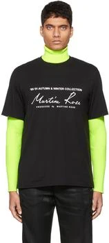 Martine Rose | Black Classic Logo T-Shirt 8折