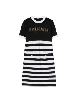 Balmain | Balmain 女童连衣裙 BT1B61KW0012930AV 花色,商家Beyond Boutique HK,价格¥3686