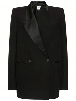 推荐Malek Viscose Blend Blazer Jacket商品