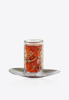 商品Sketch | Hurouf Glass Tea Set,商家Thahab,价格¥891图片
