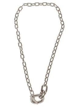 Paco Rabanne | Bold Silver Chain Necklace,商家Premium Outlets,价格¥4437