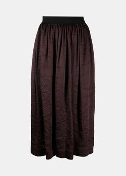 Uma Wang | Uma Wang Dark Red Gillian Skirt商品图片,额外9.5折, 额外九五折