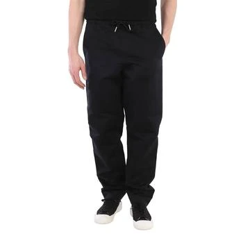 Burberry | Burberry Men's Linen-cotton Track Pants in Black, Brand Size 48 (S/M),商家Jomashop,价格¥2240