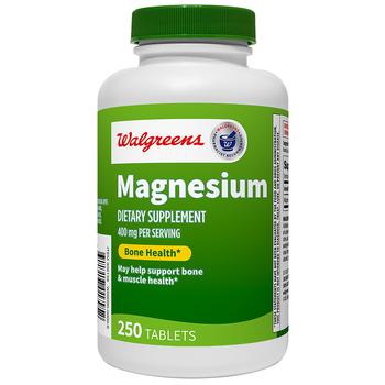 商品Walgreens | Magnesium 400 mg,商家Walgreens,价格¥135图片