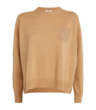 推荐Wool-Silk-Cashmere Pocket Sweater商品