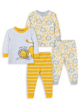 推荐Little Boy's 4-Piece Lion Pajama Set商品