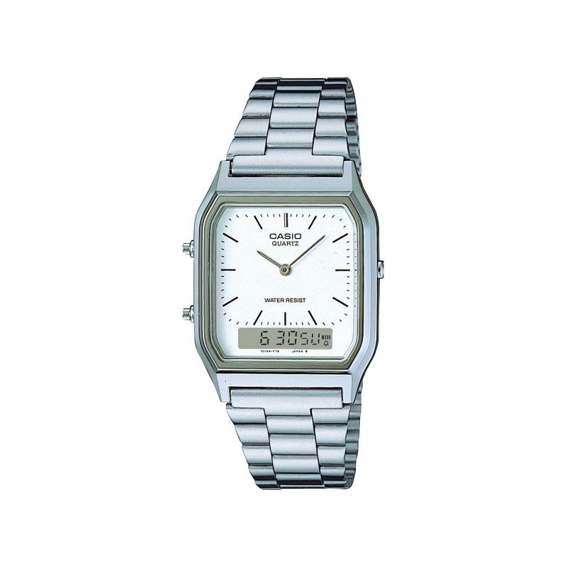 推荐Mens Casio Classic Alarm Chronograph Watch AQ-230A-7DMQYES 卡西欧手表商品