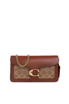 Coach | Coach Tabby Logo Plaque Clutch 7.6折