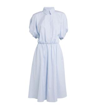 推荐Cotton Striped Midi Dress商品