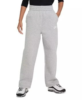 NIKE | Big Girls Sportswear Club Fleece Wide-Leg Pants,商家Macy's,价格¥206