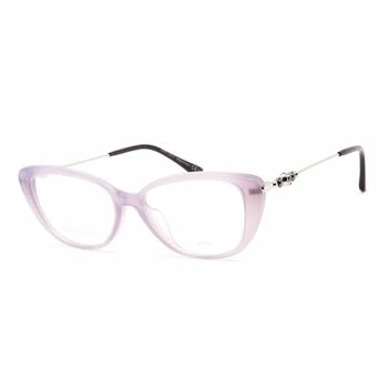 Jimmy Choo | Jimmy Choo Women's Eyeglasses - Violet Acetate Cat Eye Shape Frame | JC 337/G 0B3V 00 2.3折×额外9折x额外9.5折, 独家减免邮费, 额外九折, 额外九五折
