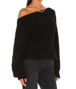 Free People | Cabin Fever Pullover in Washed Black商品图片,5.9折