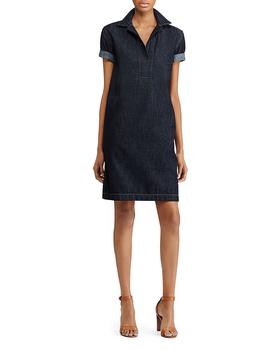 美国ralph lauren 衬衫, Ralph Lauren | Denim Shirt Dress商品图片 独家减免邮费