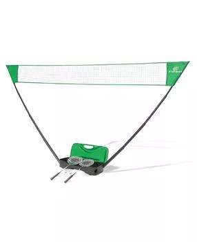 E-JET SPORT | Badminton Net Outdoor Game, Badminton Set, Rackets Shuttlecocks Combo for Kids Family Portable, No Tools Required, Portable Storage Base,商家Macy's,价格¥449