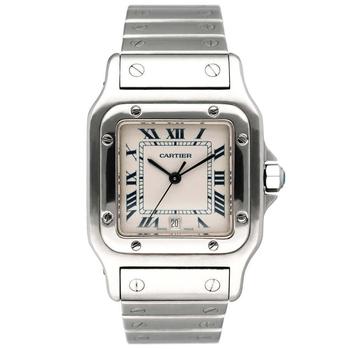 [二手商品] Cartier | Pre-owned Cartier Santos Galbee Quartz Mens Watch 987901商品图片,