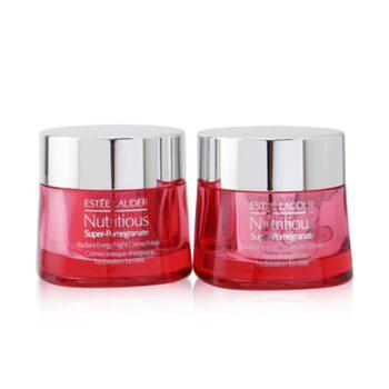 小棕瓶100ml真假, Estée Lauder | Nutritious Super-Pomegranate Day and Night Radiance Set: Moisture Creme 50ml+ Night Creme/Mask 50ml 2pcs商品图片 6.3折