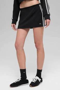 Alo | Track Star Mini Skirt - Burgundy,商家Alo yoga,价格¥621