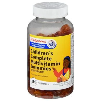Children's Complete Multivitamin Gummies Natural Cherry, Mixed Berry, Orange and Pineapple