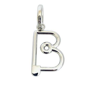 商品Silver Kilt Pin B Alphabet Charm图片