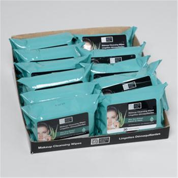商品Global Beauty | Global beauty 51864 Facial Makeup Cleansing Wipes Alove Vera, Pack of 48,商家Premium Outlets,价格¥376图片
