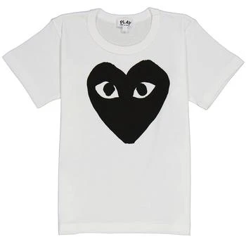 Comme des Garcons | Kids Big Heart Print Short Sleeve T-shirt,商家Jomashop,价格¥220