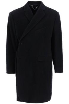 推荐Martine Rose Pilled Wool Blend Wrap Coat商品