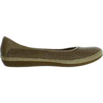 推荐Womens Slip On Leather Ballet Flats商品