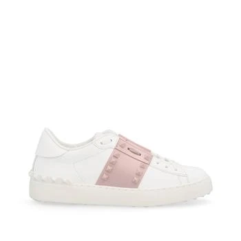 推荐Valentino Garavani Leather Logo Sneakers商品