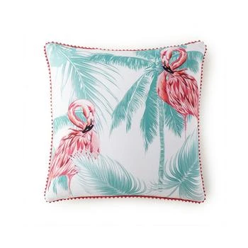 Levtex | Malana Flamingo Decorative Pillow, 14" x 18",商家Macy's,价格¥184