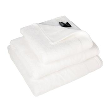 商品Organic cotton ribbed border towel white bath towel,商家Harvey Nichols,价格¥210图片