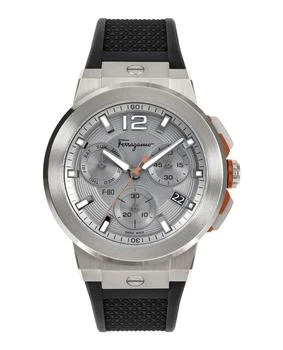 Salvatore Ferragamo | F-80 Titanium Tech Silicone Watch,商家Maison Beyond,价格¥3276