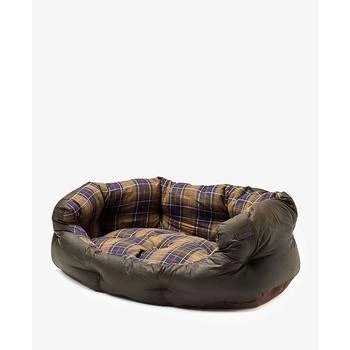 Barbour | Plaid Lined Waxed Cotton Slumber Pet Bed, Large,商家Macy's,价格¥1347