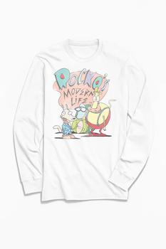 男装Urban Outfitters, Urban Outfitters | Rocko's Modern Life Long Sleeve Tee商品图片 额外9.5折, 额外九五折