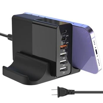 Fresh Fab Finds | 45W 4-Port USB Fast Charger: Type-C Wall PD Adapter with 1 Type-C Port & 3 USB-A Ports,商家Premium Outlets,价格¥529
