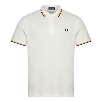 Fred Perry | Fred Perry Twin Tipped Polo Shirt - Snow White商品图片,7折